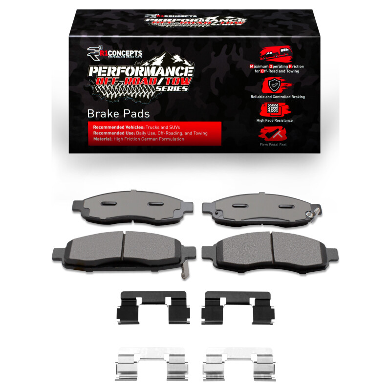Infiniti QX56 Brake Pads - Front - R1 Concepts - Performance Off-Road/Tow - `04-`07